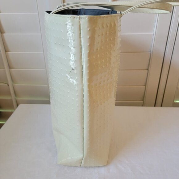 Rock & Republic White Patent Leather Tote - Picture 6 of 10